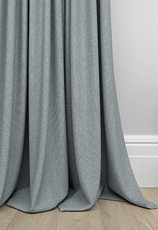 Soft Chevron, Lead Grey - Made to Measure Curtains